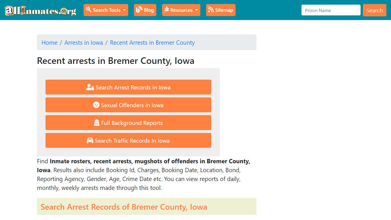 Recent arrests in Bremer County, Iowa | Mugshots, Rosters, Inmates, Crimes