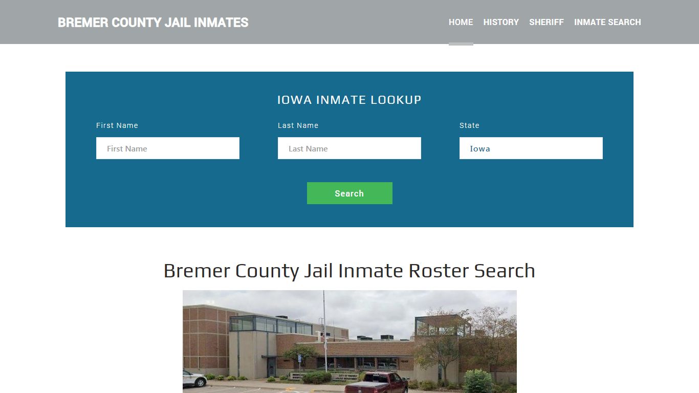 Bremer County Jail Inmate Roster Lookup, Waverly, IA